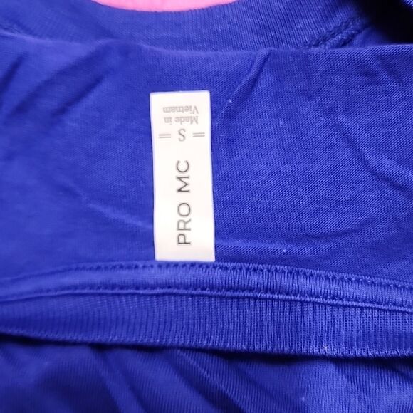 Live Life in full bloom Royal Blue floral tee shirt size S 2-4 M 6-8 XL 12-14 - Picture 7 of 8